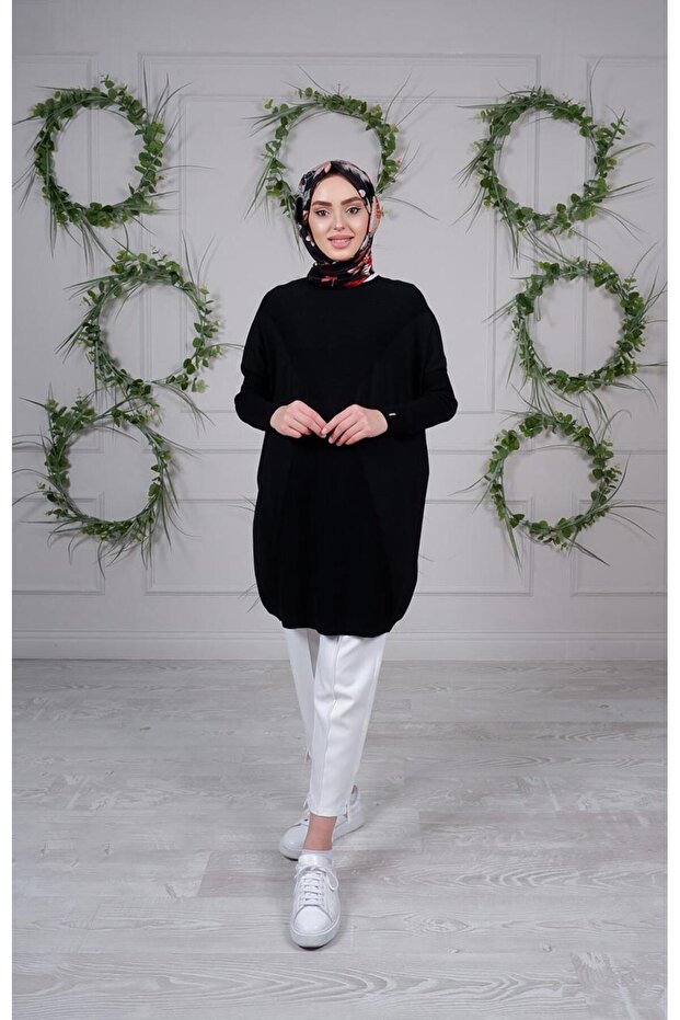 6923 Siyah Tunik - 1