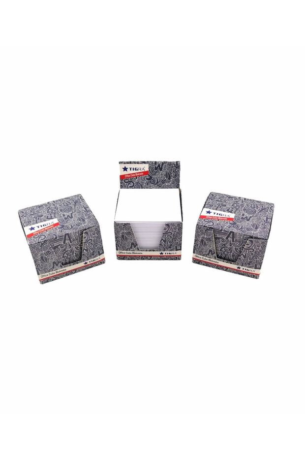 مقاس 7x8 سم 500 قطعة مكعب أبيض 3 قطع