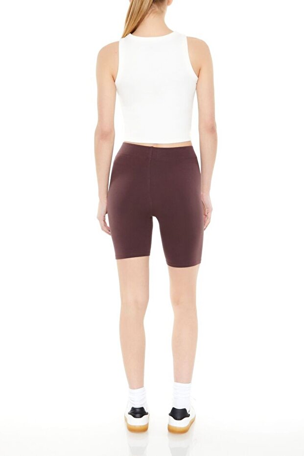 High-Rise Biker Şort - 5