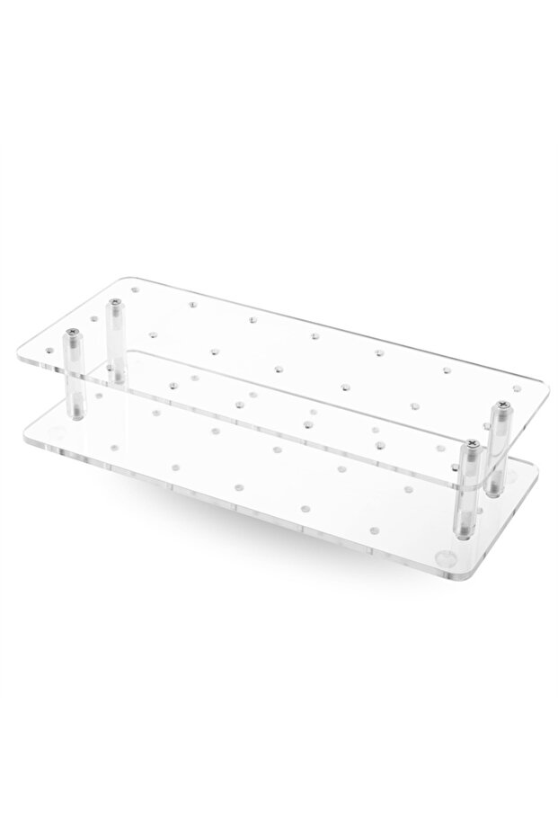 21 Hole 1pc Cake Pop Holder With 21 Holes Lollipop Racks Clear Acrylic Cake Pop Stand Display For We