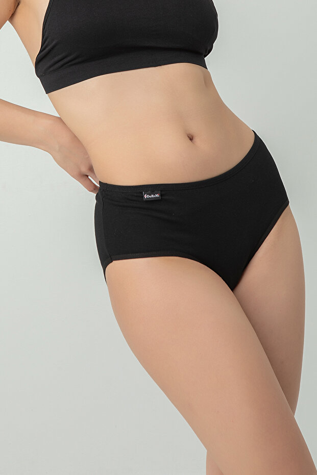 High Waist 100% Natural Cotton Lycra Comfortable Fit Women's Bato Panties