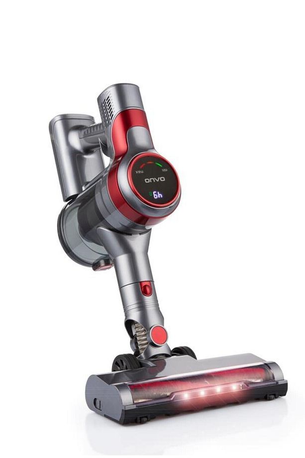 Onvo Ovdss01 Şarjlı Led Işıklı Dikey Süpürge - 6