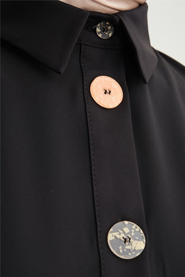 تونيك أسود - موديل Ort4208 - 5