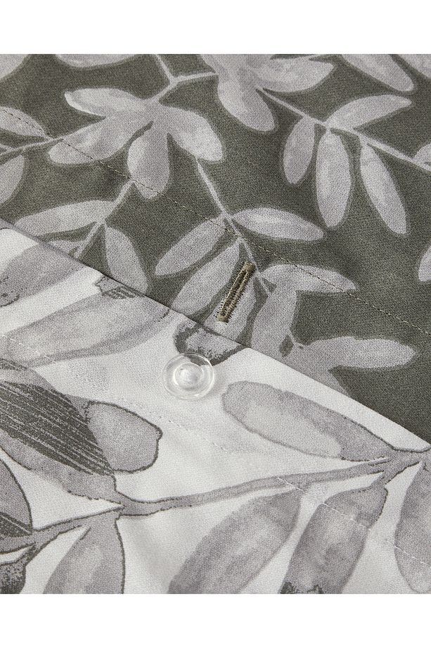 Olive Twig Krep Tek Kişilik Nevresim Takımı Zeytin Yeşili - 3