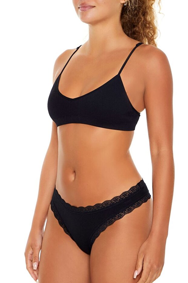 Dantel Kenarlı Külot - 3