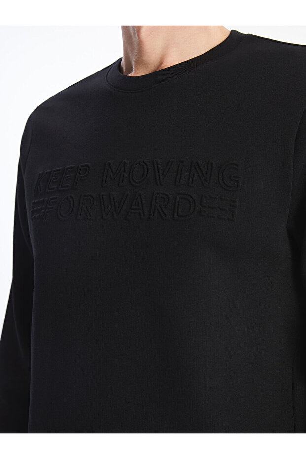 Lcw Bisiklet Yaka Uzun Kollu Erkek Sweatshirt - 3