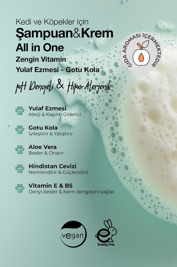 Şampuan Ve Krem - Zengin Vitamin - All In One 300 ml - 3