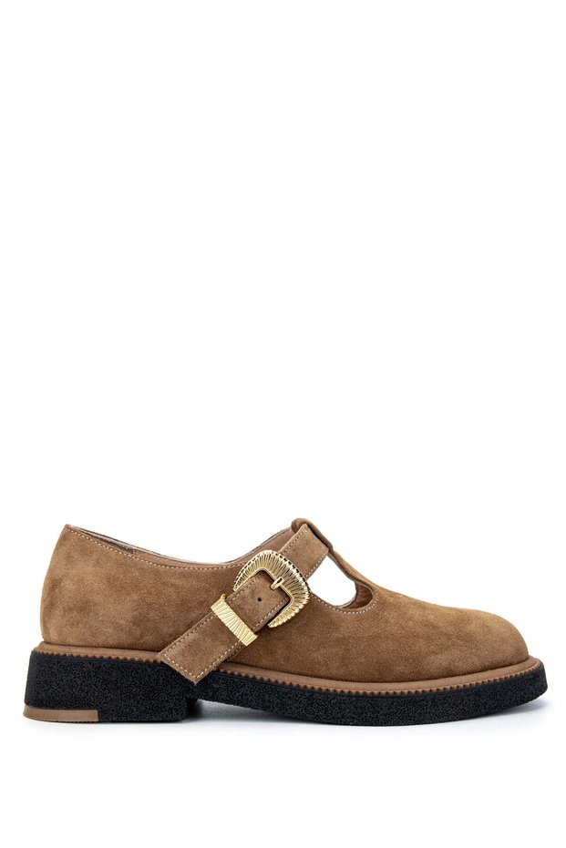 Women's Genuine Leather Mink Casual Shoes