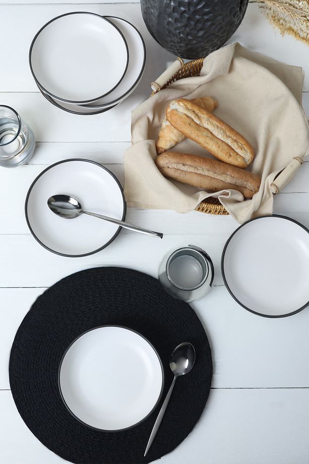 Simply Nordic Yemek Tabağı 18 Cm 6 Adet 19985 - 1