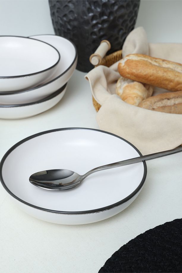 Simply Nordic Yemek Tabağı 18 Cm 6 Adet 19985 - 4