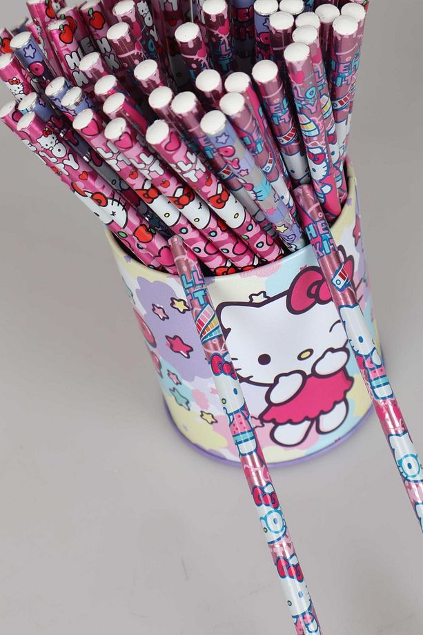 DEKOMUS İLE YENİ SEZON LİSANSLI HELLO KITTY 2'Lİ KURŞUN KALEM - 4