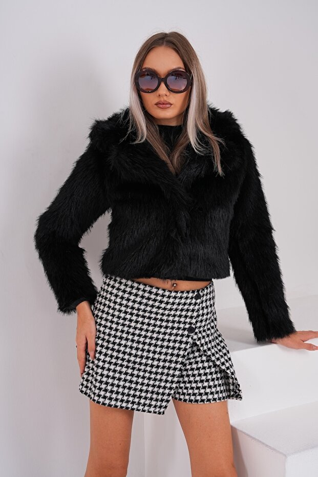 Collared Crop Boy Jacket - 6