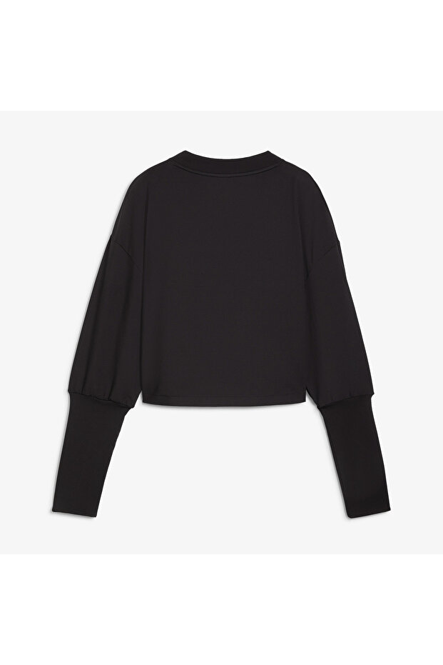 STUDIO CLOUDSPUN CREW - SHORT PUMA Black - 6