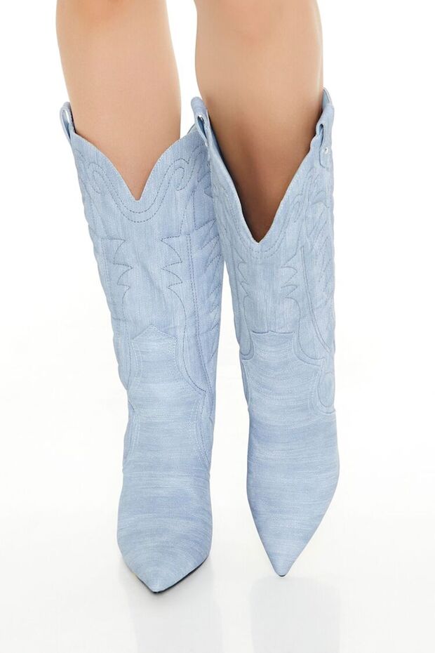 Topuklu Kovboy Çizme - 2