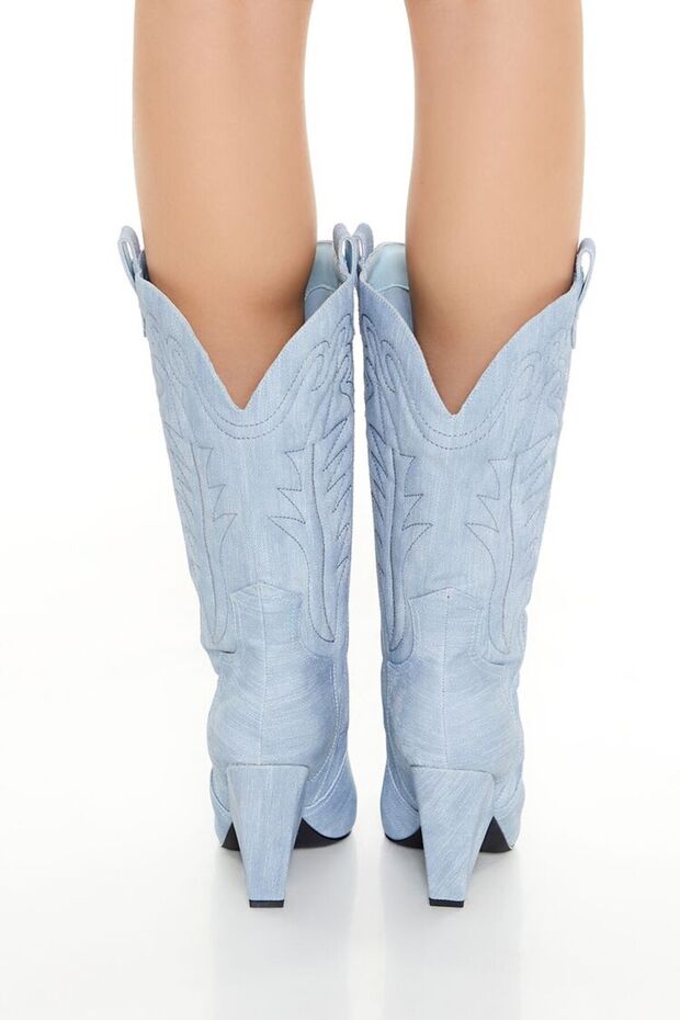 Topuklu Kovboy Çizme - 4
