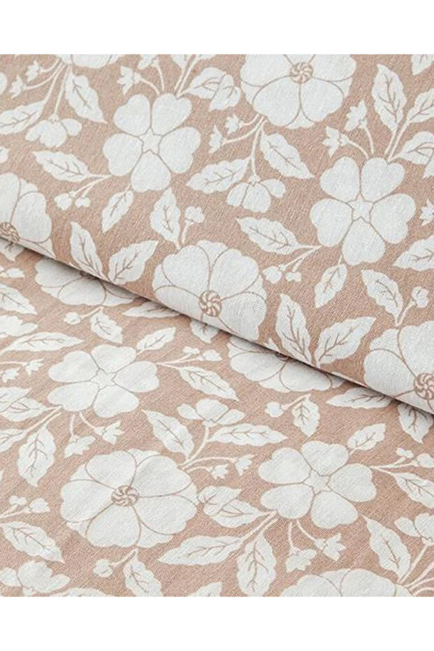Parterre Kolay Ütülenir Tek Kişilik Nevresim Takımı Gül Kurusu - 1