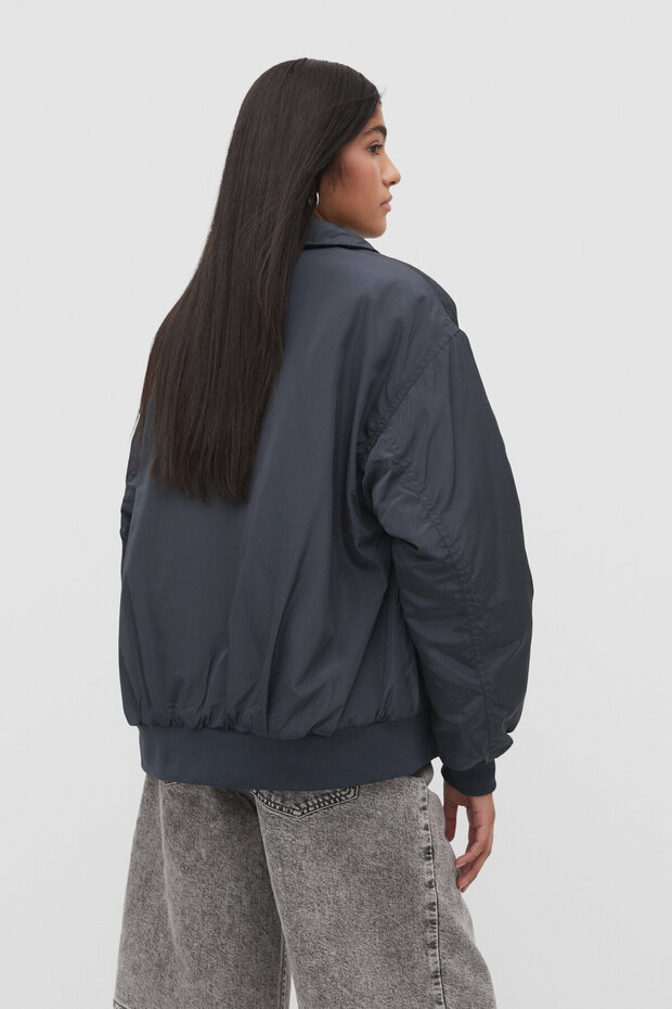 Basic Bomber Ceket - 3
