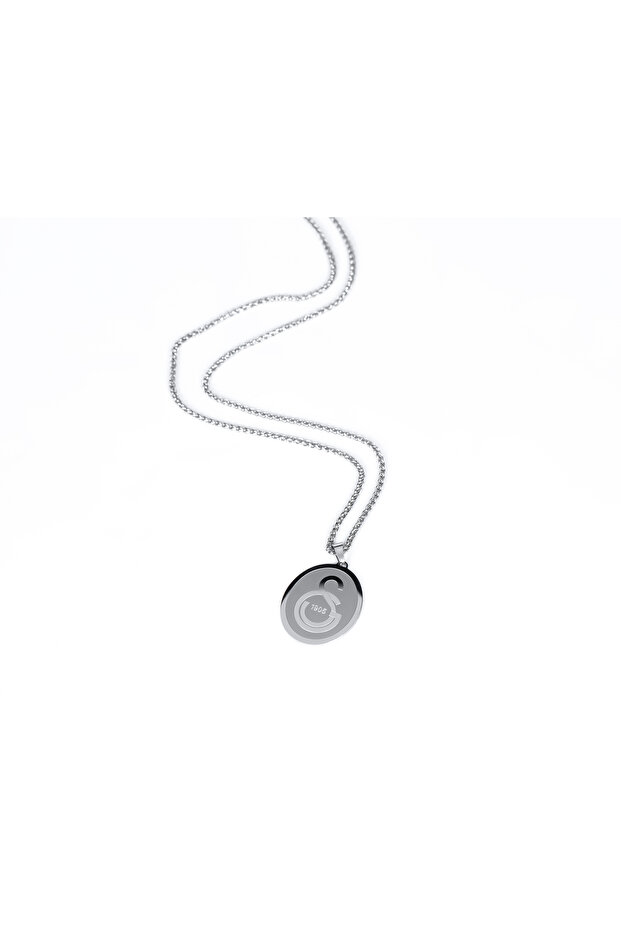 GS LOGO ÇELİK KOLYE - 3