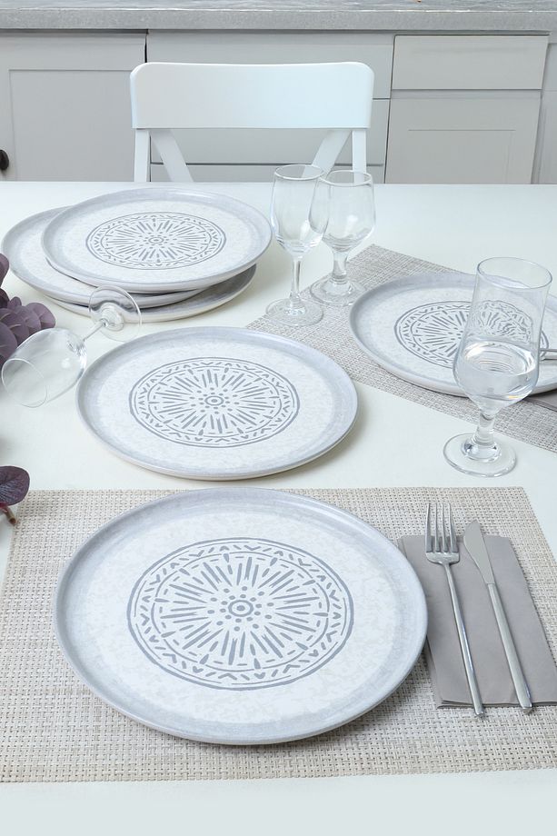 Stone Servis Tabağı 28 Cm 6 Adet 21427 - 1