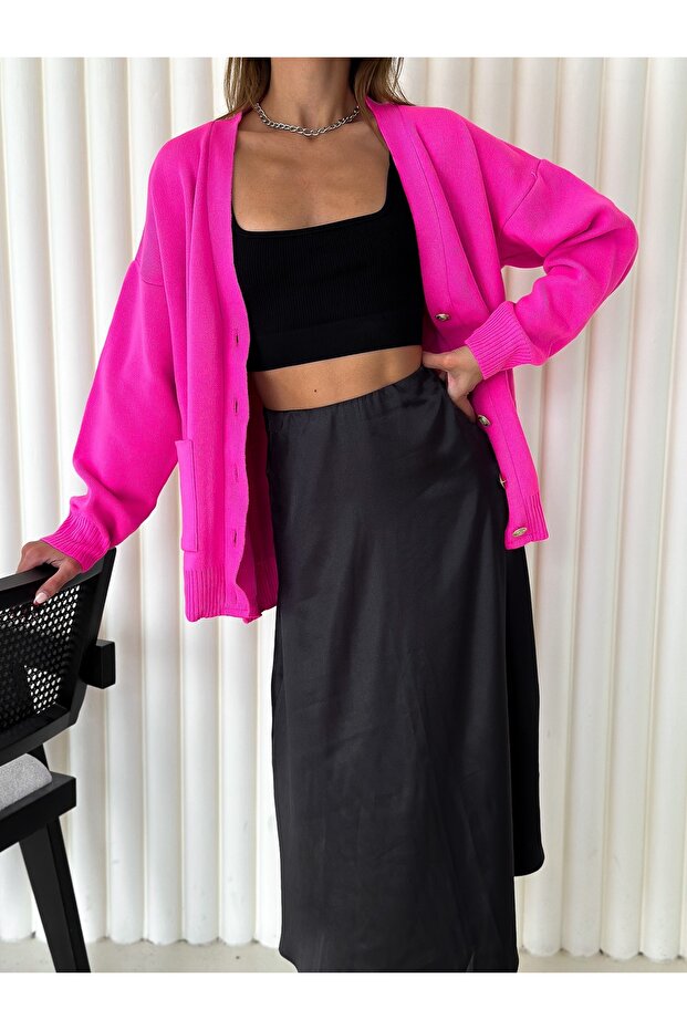 CEPLİ DÜĞMELİ  TRİKO HIRKA - 3