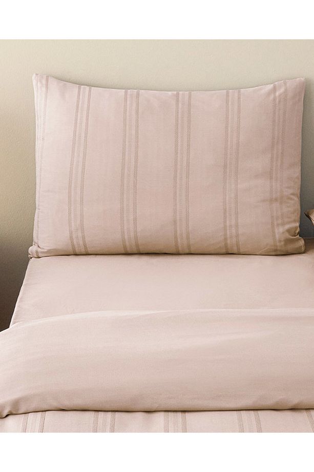 Fancy Premium Soft Cotton Tek Kişilik Nevresim Takımı Gül Kurusu - 4