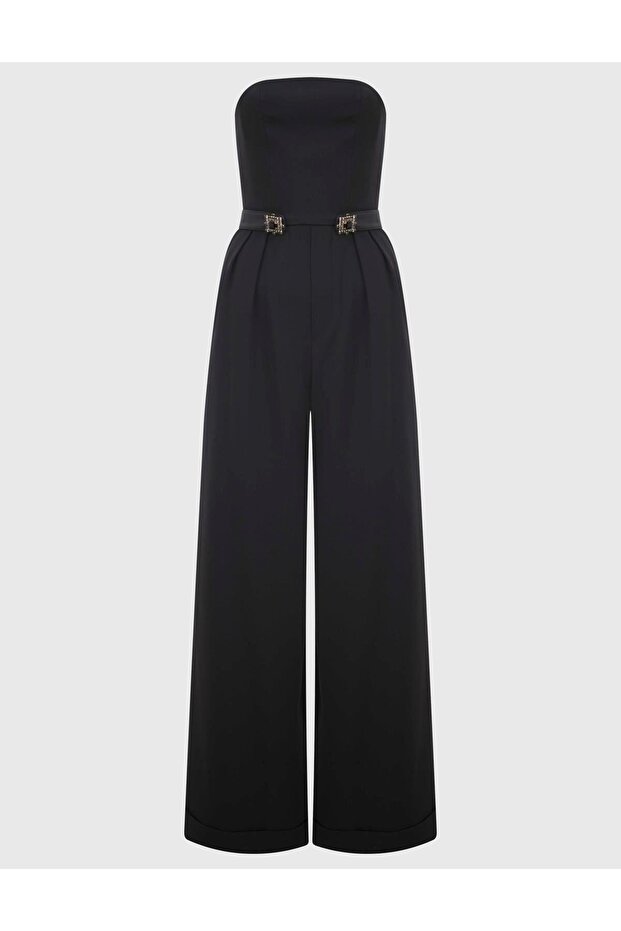 Malone Kadın Siyah Tulum - 1