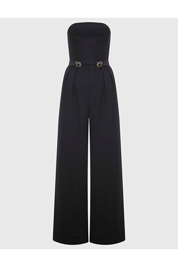 Malone Kadın Siyah Tulum - 4