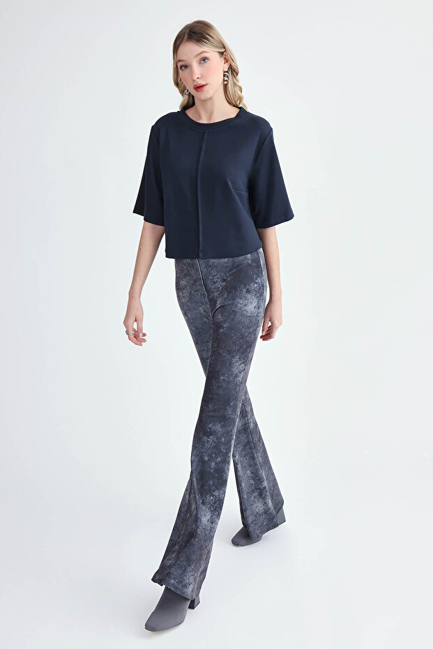 Modal Kumaş Salaş Bluz - 2