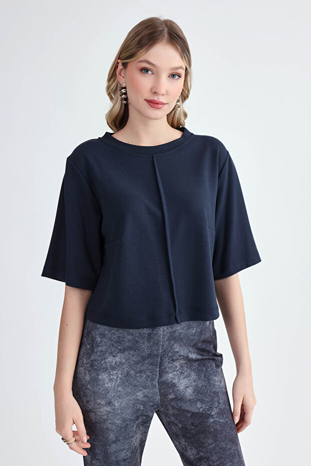 Modal Kumaş Salaş Bluz - 4