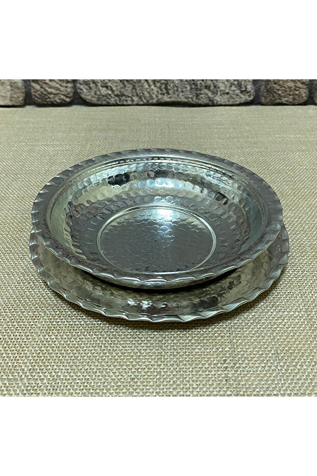 4 Adet Bakır Beyran Tabağı - 3