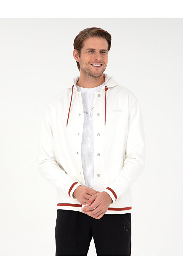 Ekru Regular Fit Örme Hırka 50292482-VR019 - 1
