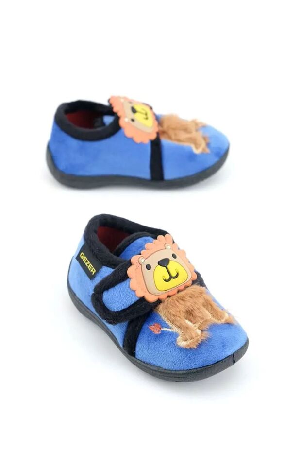 Baby Boy's Winter Velcro Adjustable Daily School Nursery Slippers Shoes
