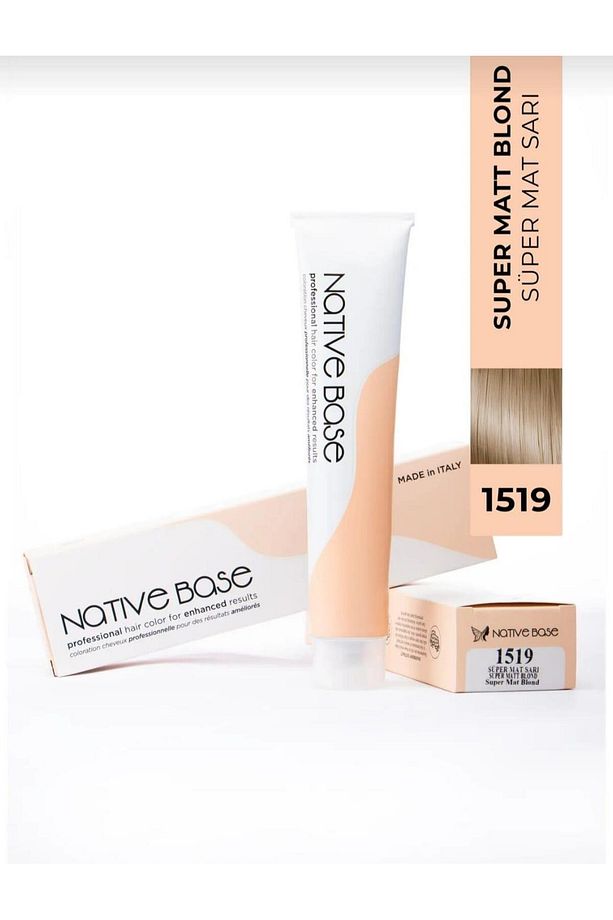 Saç Boyası 1519 Süper Mat Sarı 100 ml - 1