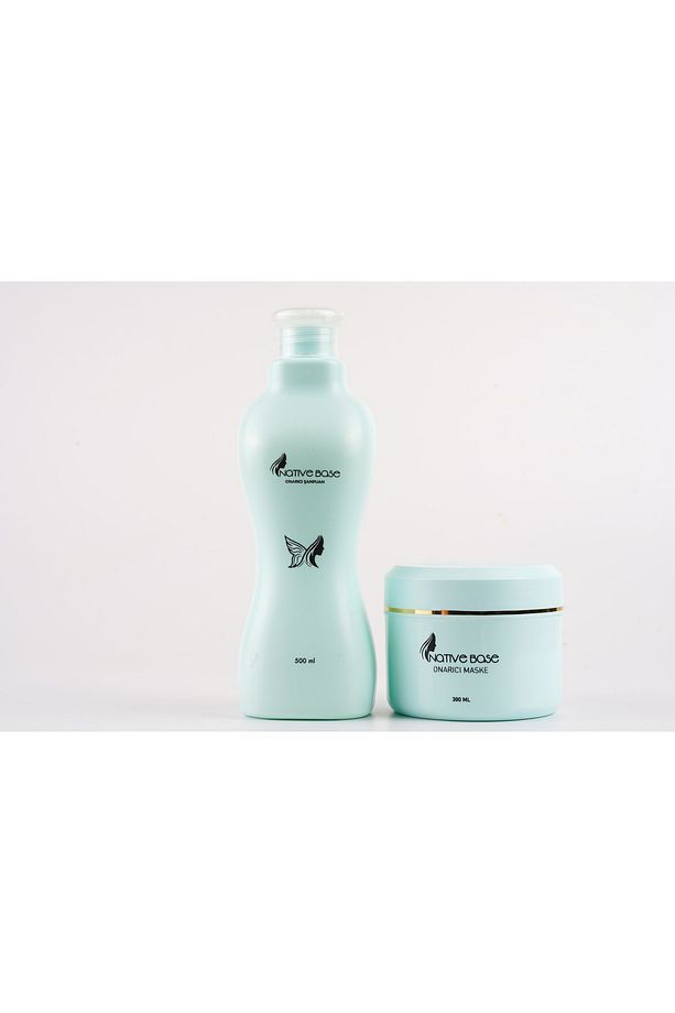 Nativebase Onarıcı Şampuan 500 Ml + Onarıcı Maske 300 Ml - 2