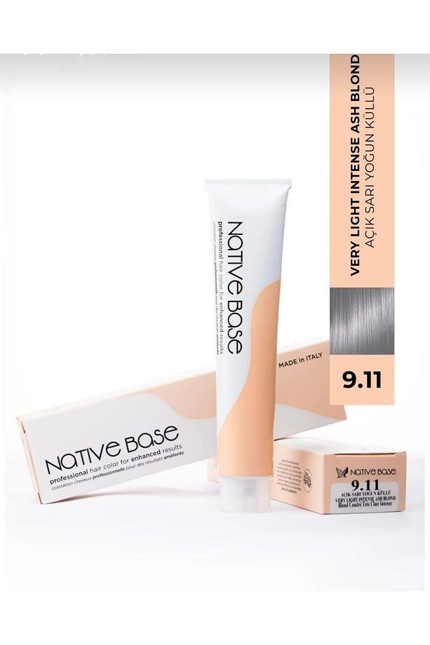 Saç Boyası 9.11 Açık Sarı Yoğun Küllü 100 ml - 1