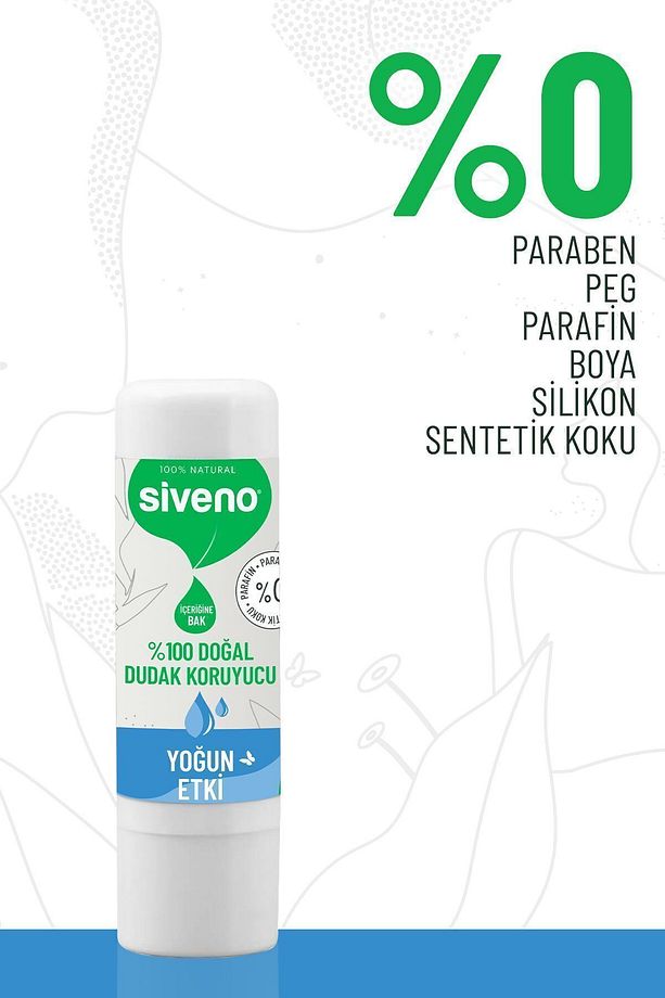 %100 Doğal Dudak Koruyucu Yoğun Etki Bitkisel Lip Balm Krem Nemlendirici Parlatıcı Onarıcı 6 gr - 4