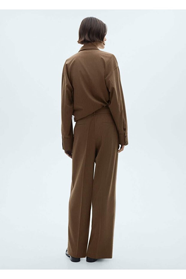 Çizgili Pantolon - 4