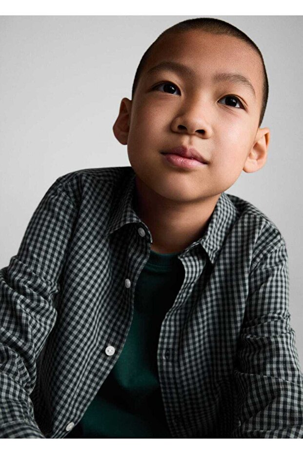 Mini Kareli Gömlek - 7