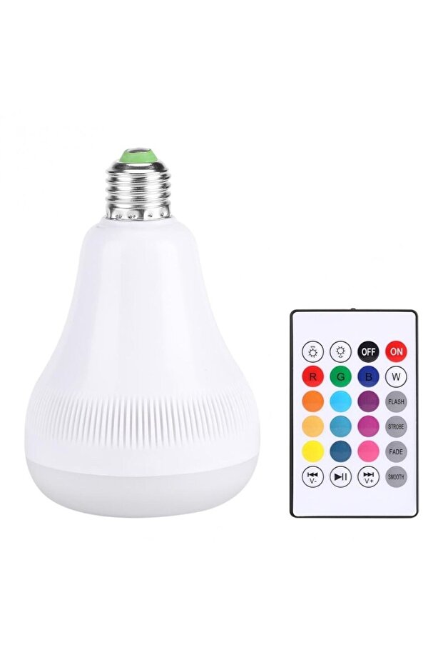 Kumandalı Bluetooth Hoparlör Ampul LD-37 (5263) - 4