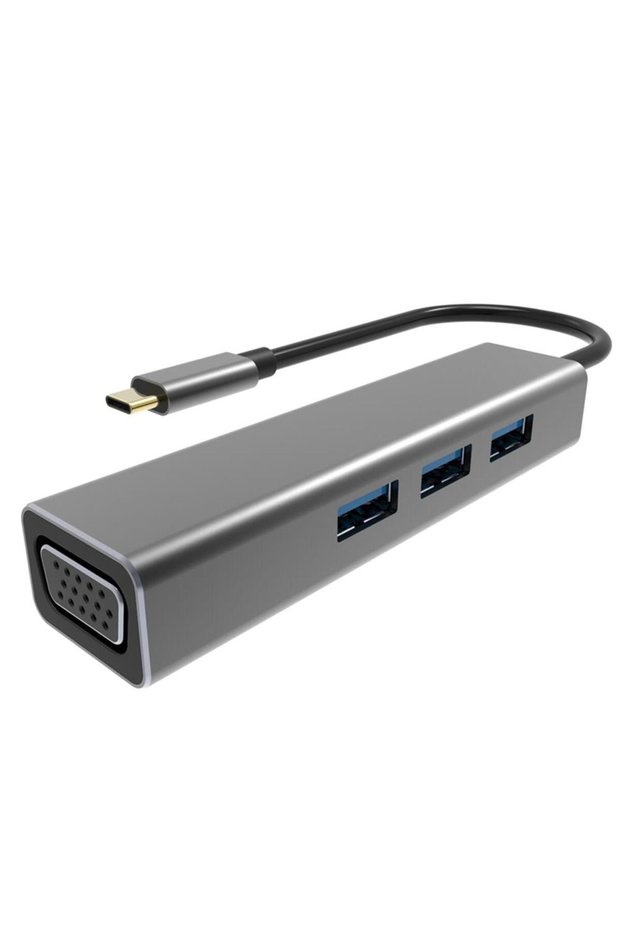 Vcom dh319 type-c to usb 3.0-3 vga converter