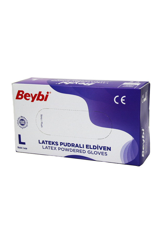 Nvdn-Rsgitlt345 Beybi̇ L Powdered Inspection Gloves 100Pcs (4887) Nvdn-Rsgo34