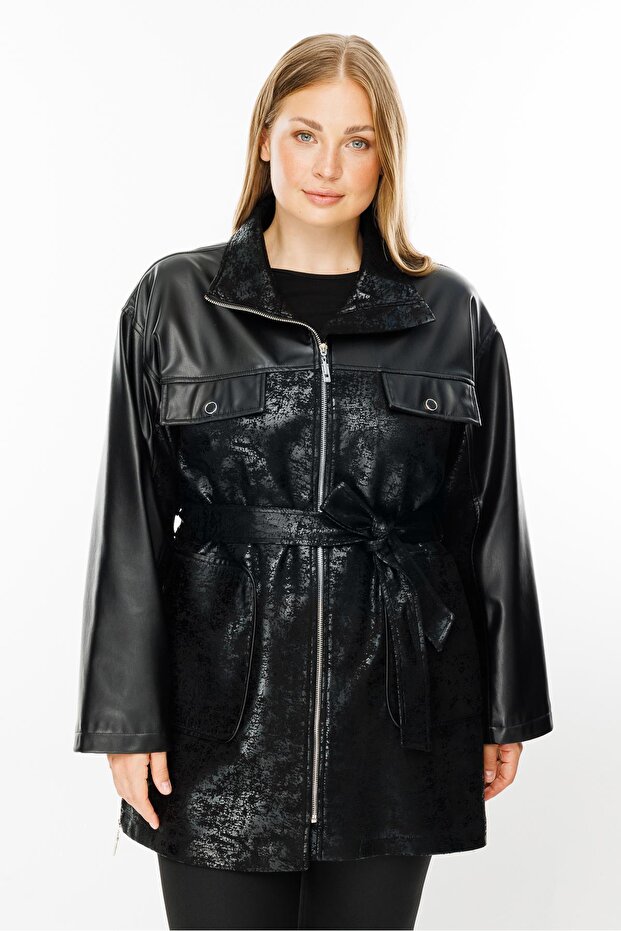 Modailgi Torba Cepli Deri Kap Siyah - 3