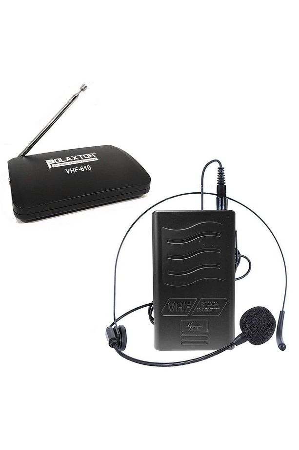 Kablosuz Yaka Mikrofonu Ve Headset Vhf-610 - 1
