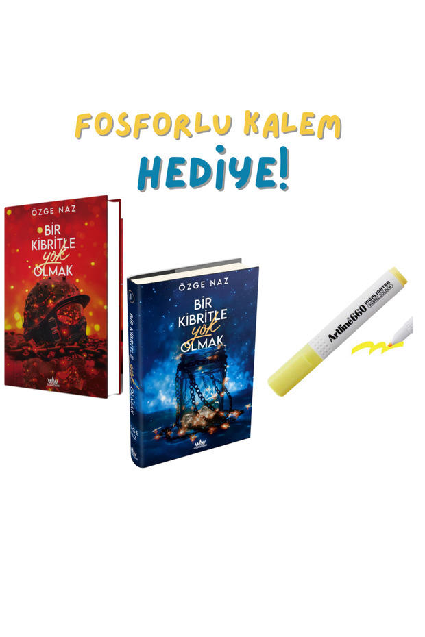BİR KİBRİTLE YOK OLMAK 1-2 (Hardcover) - with Highlighter Pen as a Gift