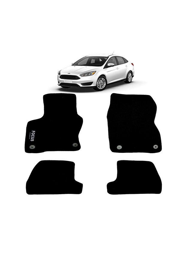 Ford Focus 3.5 2014-2018 Halı Paspas - 1