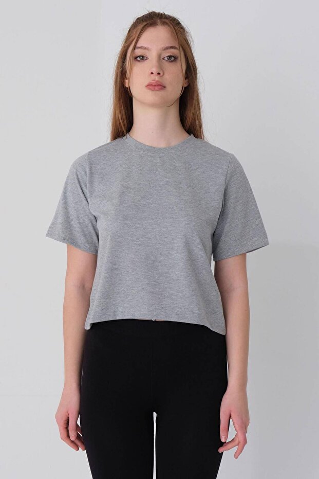 Tričko Crew Neck Basic P1002-e8 - 4