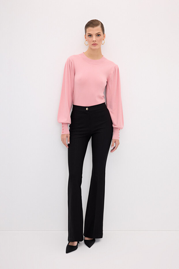 İspanyol Paça Pantolon - 5