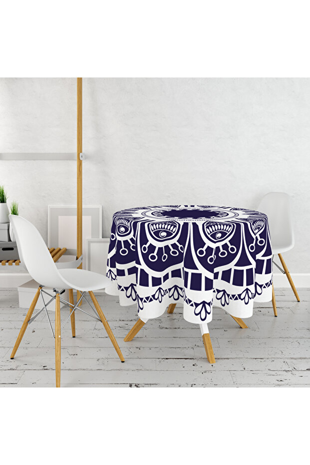 Nazar2 Digital Printed Round Tablecloth