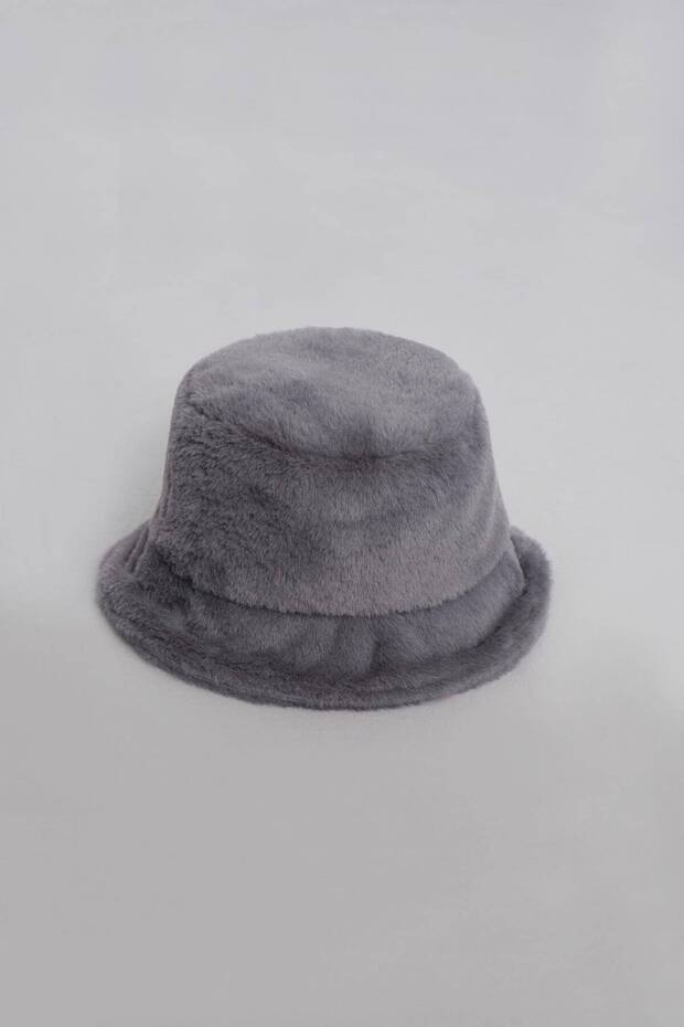 Soft Textured Bucket Hat ŞPK1032 - F1 - 3