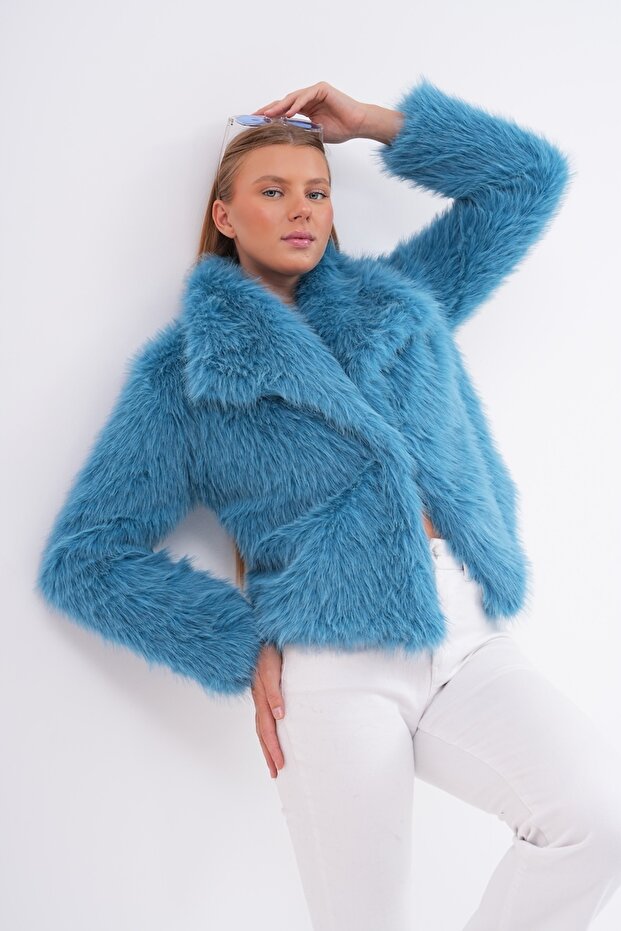 Geniş Yaka Kürk - 2